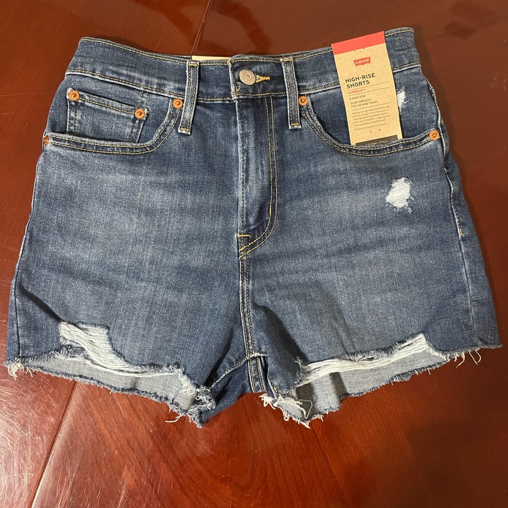 Levi’s women’s High Rise shorts